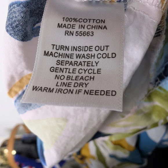 💘 CYNTHIA ROWLEY Somerset A-line Maxi Multi Floral Print Smocked - Picture 5 of 5